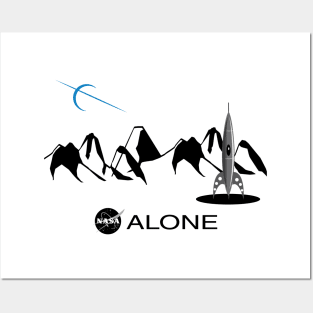 ALONE Posters and Art